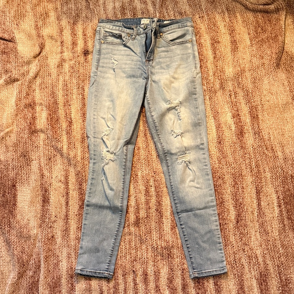 Sofia by Sofia Vergara Light Blue Skinny Jeans